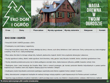 Tablet Screenshot of magia-drewna.pl